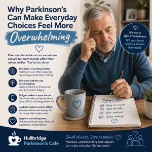 Why Parkinson’s Can Make Everyday Choices Feel More Overwhelming - PCUK