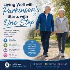 Living Well with Parkinson’s Starts with One Step - PCUK