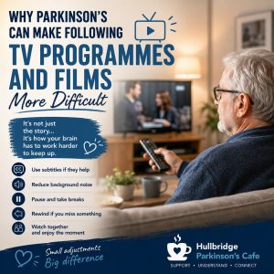 Why Parkinson’s Can Make Following TV Programmes and Films More Difficult - PCUK