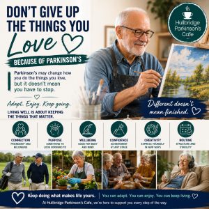 Don’t Give Up the Things You Love Because of Parkinson’s - PCUK